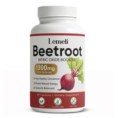 Lemeli Beetroot Quality – 1300mg, Lemeli Beet Root Supplement 60 Capsules