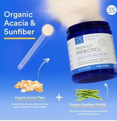 Essential Stacks Organic Sunfiber Prebiotic. 7.4 fl oz. New – Sealed