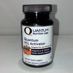 Sealed Quantum Nutrition Labs Quantum HCL Activator Supplement 90 Capsules