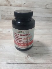 Why Not Natural Organic Ceylon Cinnamon Garlic Berberine 2160mg 120 Caps/Turmer