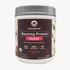 Amazing Grass GLOW Vegan Collagen Support with Biotin and Plant Based Protein