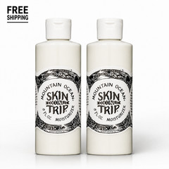 2 Pack Mountain Ocean Skin Trip Coconut Moisturizer 8 oz Lotion
