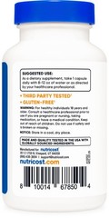 Nutricost Vitamin B12 (Methylcobalamin) 5000mcg, 120 Capsules – Non-GMO