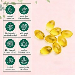 Micro Ingredients Oil of Oregano: Black Seed Oil, High Carvacrol, GMO