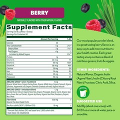 Amazing Grass Greens Blend Superfood Super Greens Powder Smoothie Mix with Sp…