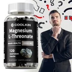120pcs Magnesium L-Threonate 2000mg – Nootropic Brain Booster, Memory and Focus