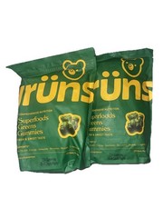 2 New Unopened Bags 28 Packets Each=56 Grun Adult Super Greens Gummies Exp/02/27