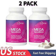 1-3PACK Microbiome Labs MegaSporeBiotic | Spore-Based Probiotic for Gut Vitality