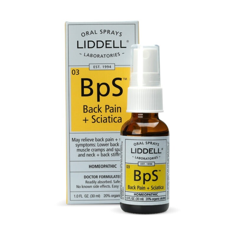 Back Pain + Sciatica Oral Spray 1 fl oz by Liddell