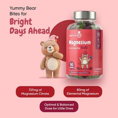 maxmedix Kids Magnesium Citrate Gummies 727mg 90 Count – Daily Support
