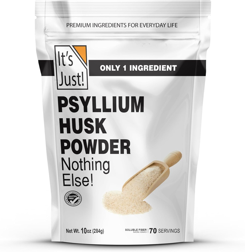 Psyllium Husk Powder Unflavored Dietary Fiber 10 oz