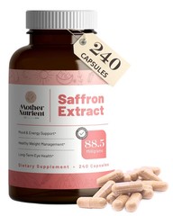 SAFFRON EXTRACT Appetite Suppressant Antioxidant Caps MOTHER NUTRIENT