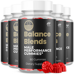 (5 Pack) Balance Blend Gummys Advanced Male Support BalanceBlend 300 Gummies
