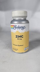 Zinc 50mg Immune Support Capsules, 100 Count, Vegan, Pumpkin Seed Exp:07/2029