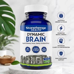 Dynamic Brain Supplement 60 Capsules Memory Focus Clarity – Exp 2028