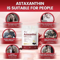 Potent 10in1 Astaxanthin 24mg Eye, Joint, Skin Health & Antioxidant Boost