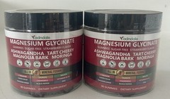 Adndale Magnesium Glycinate 90 Gummies with Ashwagandha Sugar Free, 03/2028 Pack