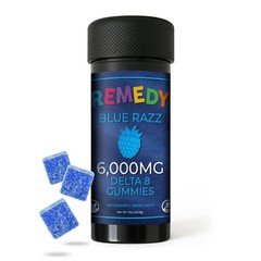 Remedy 8 6000mg gummies blue raspberry