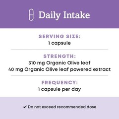 , Olive Leaf Supplement, Antioxidant Support, 350 Mg, 90 Count