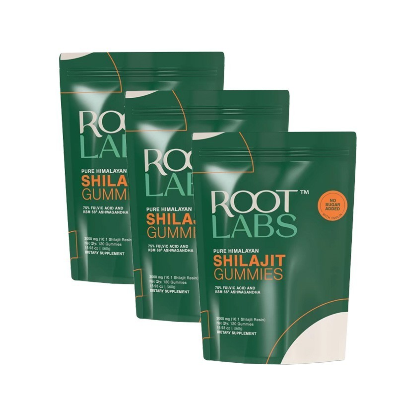 Latest Root Labs Pure Himalayan Alpha Gummies w/ KSM-66 Ashwagandha – 120 –