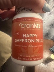 BrainMD Happy Saffron Plus Capsules