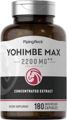 Yohimbe Men & Women Performance Energy Production Workout Support, 180 Capsules