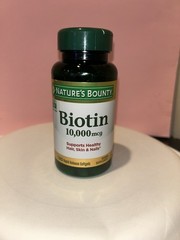Nature’s Bounty Biotin 10,000 mcg 120 Ct