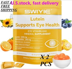2 PACKS-LUXRY SWIYIE Lutein Gummies – Eye Health Support with Lutein&Zeaxanthin