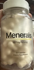 Menerals Mens Multivitamin – All in One Mineral Supplement for Men 60caps 01/28