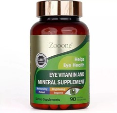 Sets Zooone Lutein Eye Vitamins Zeaxanthin Support Eye Health, 90Tablets C/E US