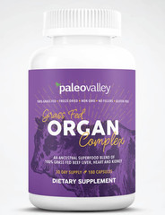 Paleo Valley Grass Fed Organ Complex – 180 caps – Exp 1/28 -New! (3 available)