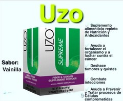 Uzo Supreme OMNILIFE Caja Con 30 Sobres (vitamina B3), selenio y vitamina E.