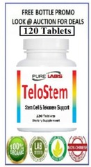 TeloStem – Stem Cell & Telomere Health Regeneration 120 Tablets ta65 EXP 12/2025