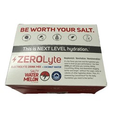 TM Sport, ZEROLyte, Electrolyte Drink Mix, Salty Watermelon, 30 Packets, 0.27 oz