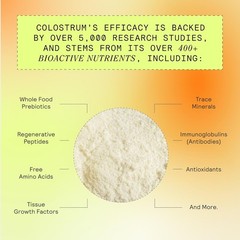 Colostrum Powder | Unflavored | Gut Health & Bloating | Skin & Hair | Immunit…
