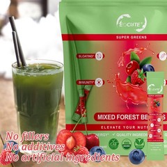 Super Greens Powder Reduce Bloat Digestive Health & More 3 flavors-30 packets