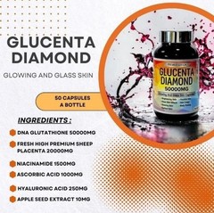 Glucenta Diamond Glowing & Glass Skin👌👌💯 Original. X 1 Bottle.. NEW LOOK