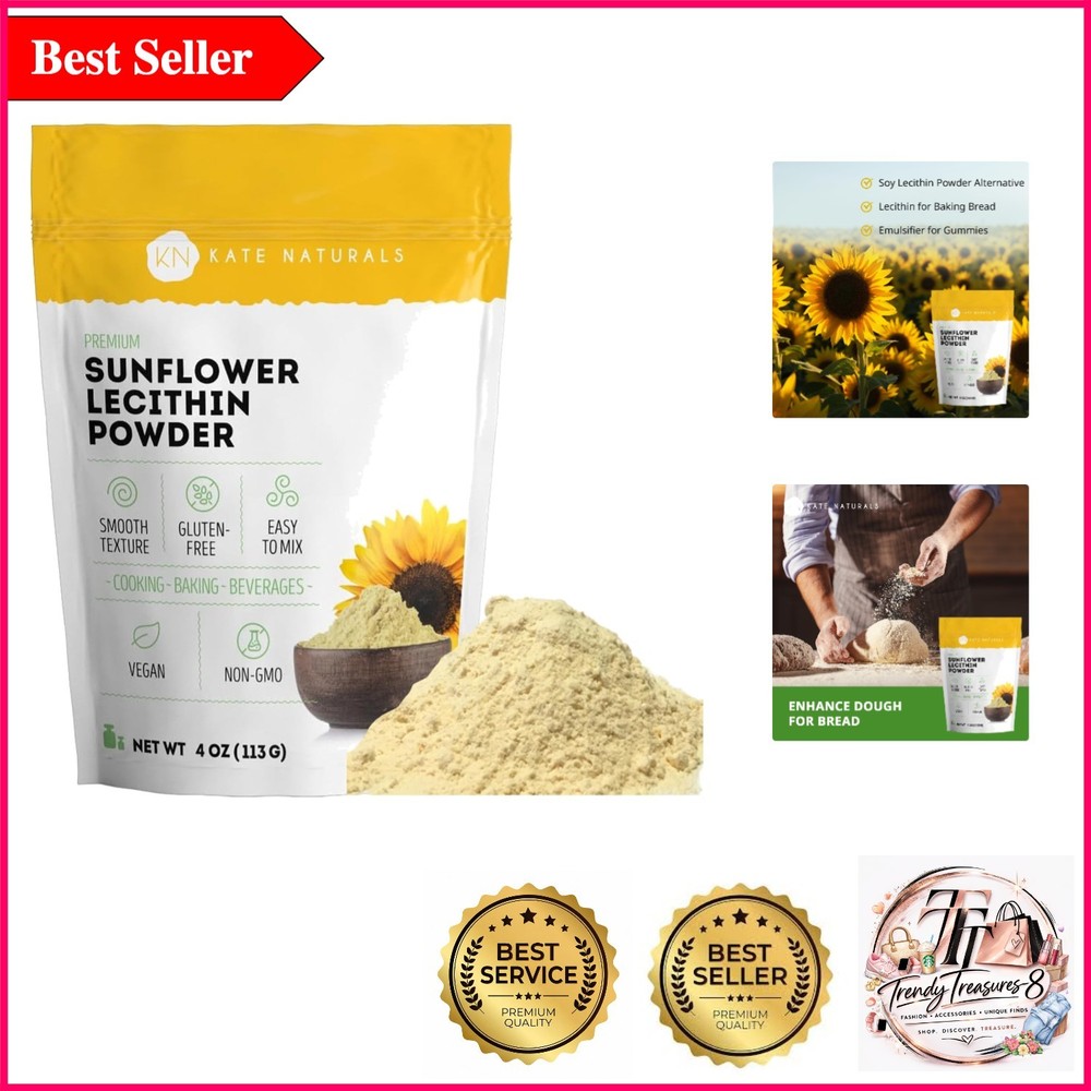 Sunflower Lecithin Powder – Natural Emulsifier for Baking & Gummies