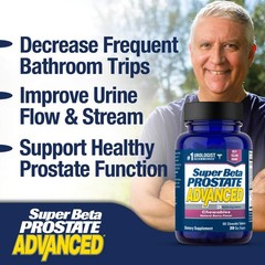 Prostate Support Chewables for Men, 60ct – Reduce Bathroom Trips, Promote Sleep,