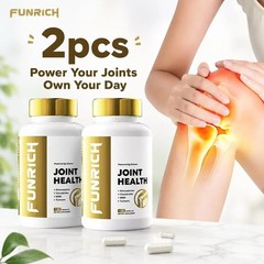 2 BOTTLES-FUNRICH Joint Health Supplement–Glucosamine, Chondroitin, MSM&Turmeric