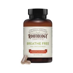 Rootology Breathe Free – organic Nasal & Sinus Relief – Fast-Acting, Non-Drow