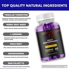 Triton Maxx Gummies for Men Max Strength Formula Vitamin Supplement 120 Gummies