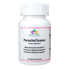 INTESTINAL PARASITES SUPPLEMENT,120 capsules, Clove, Black Walnut, Wormwood,neem