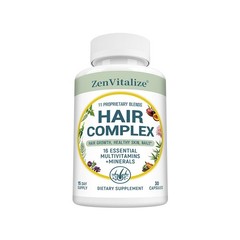 Hair Complex – Supports Hair Growth, Reduces Hair Loss & Promotes 30/60/120Caps