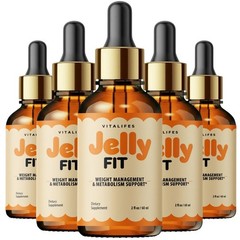 (5 Pack) Jelly Fit Drops Advanced Health & Fitness Formula JellyFit 150 Servings
