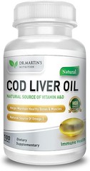 Burpless COD Liver Oil | 100 Softgels | Natural Source of Omega 3 Fatty Acids…