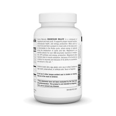Magnesium Malate 3750 Mg per Serving Essential Magnesium Malic Acid Supplement –