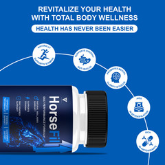 Horsefil Male Capsules, Horse fil Support Supplement (60 Capsules)