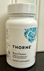 Thorne, Brain Factors, Coffee Fruit Extract and Nicotinamide Riboside, NEW
