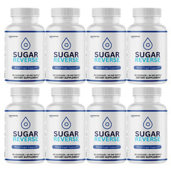 Sugar Reverse Blood Health Support Supplement – SugarReverse – 8 Bottles